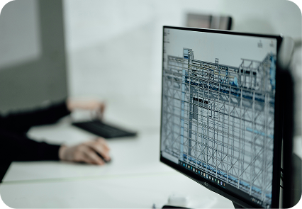 Esquema del plano dibujado en BIM