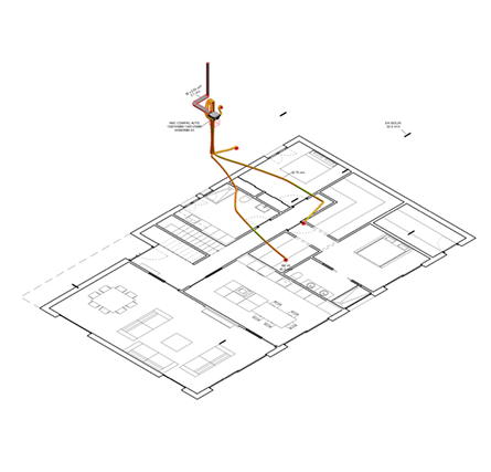 SIBER ECO AUTO Red Pure Air Termoplástico