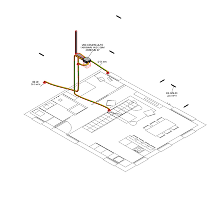 SIBER ECO AUTO Red Pure Air Termoplástico 4x3