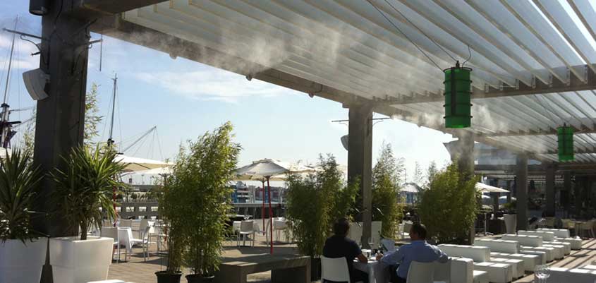 Enfriamiento adiabático, qué es y cómo usarlo