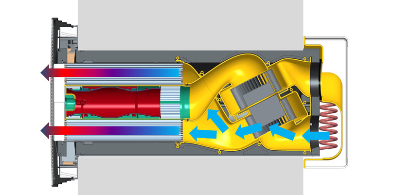Ventilación descentralizada de doble flujo en la rehabilitación